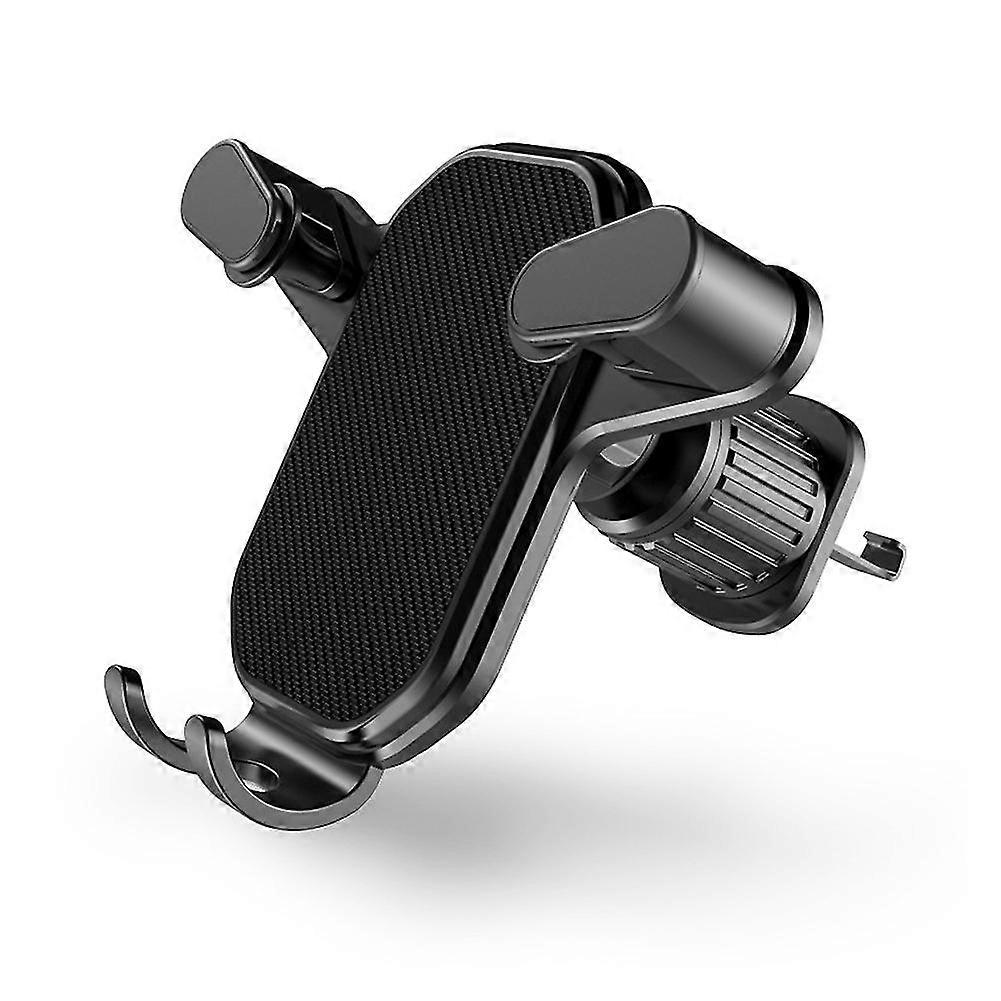 Matkapuhelimen pidike auton ilmanvaihtoon 360 pyörivä koukku universaali puhelinteline autot lisävarusteet