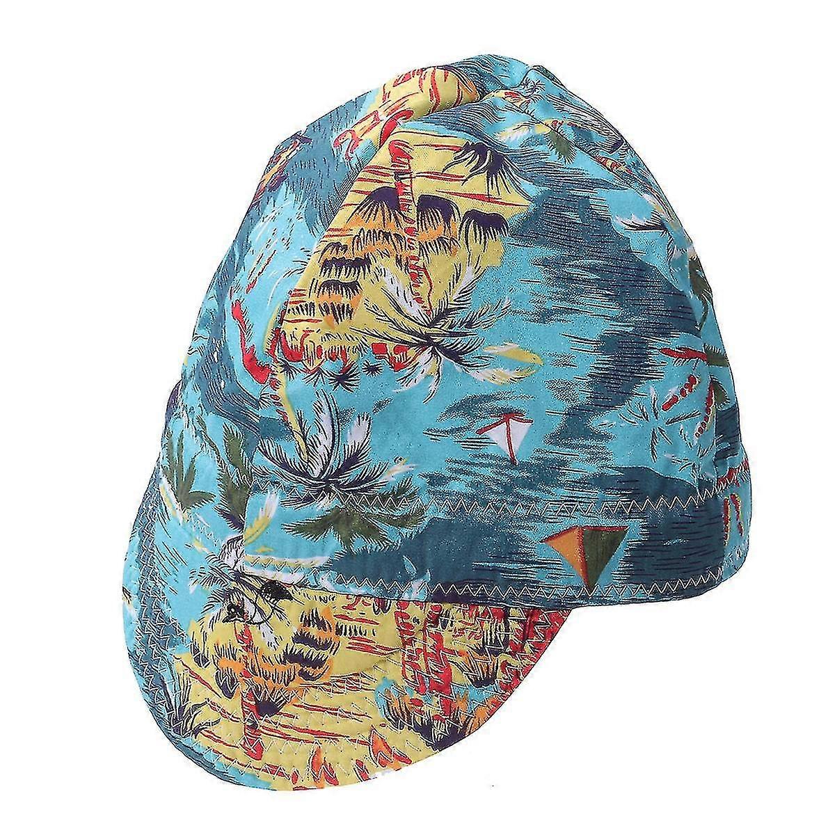 Premium Welding Hat Welding Welders Flame Retardant Protective Welding Cap Hat (random Pattern)