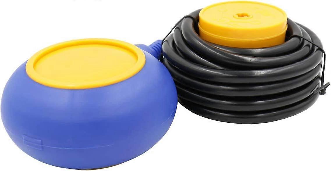 Round float switch with 4m cable, water level controller for water tank, sump pump