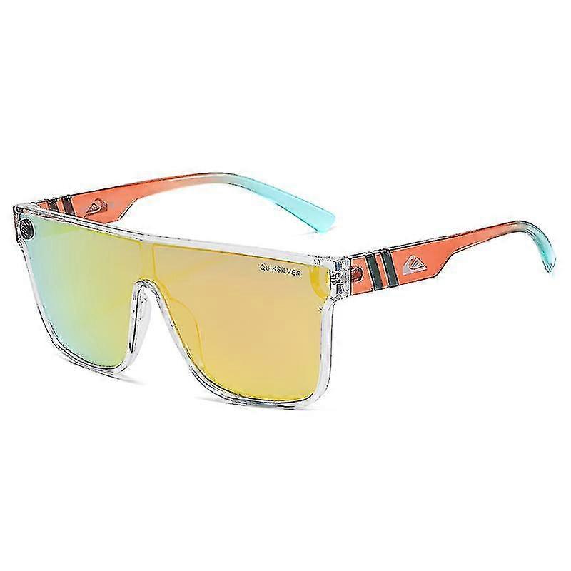 Lunettes de soleil de mode Oversized Uv400 Flat Top Square Glasses Pour Hommes & Femmes10012xq-sg1265