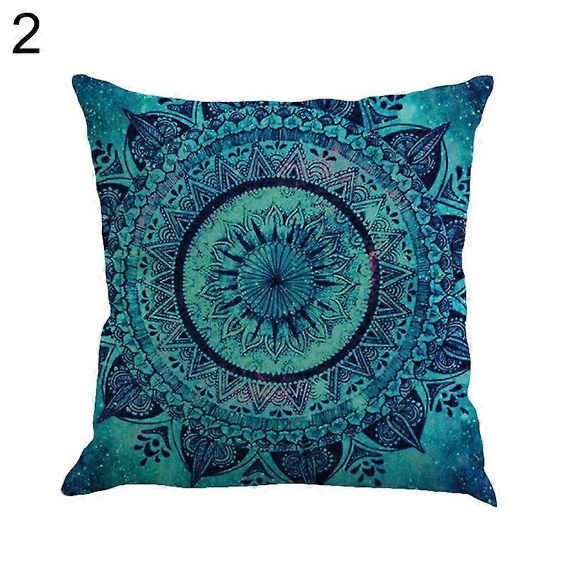 Bohemian Style Square Throw Pillow Protector Case Cushion Cover Bedding Articles JIKAIX