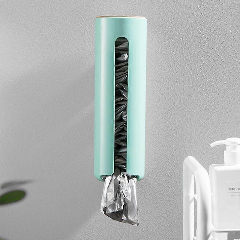 Round household wall-mounted garbage bag sorting storage box kitchen plastic bag extraction box storage box kitchen storage box