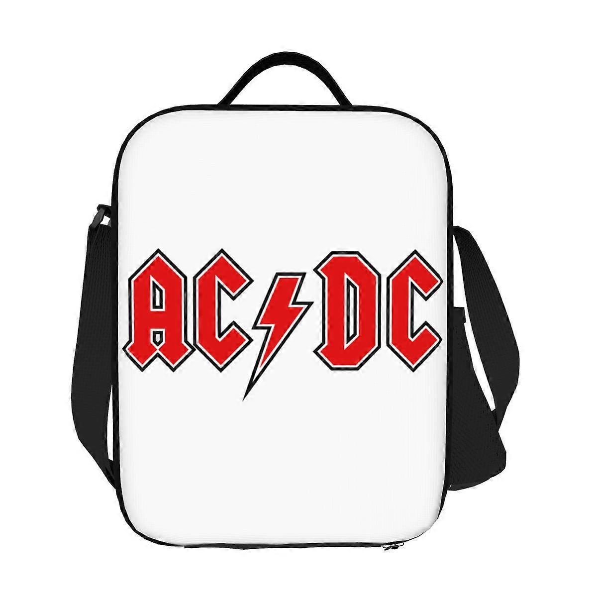 Custom Rock AC DC Lunch Bag Men Women Cooler Warm Insulated Lunch Boxes ...