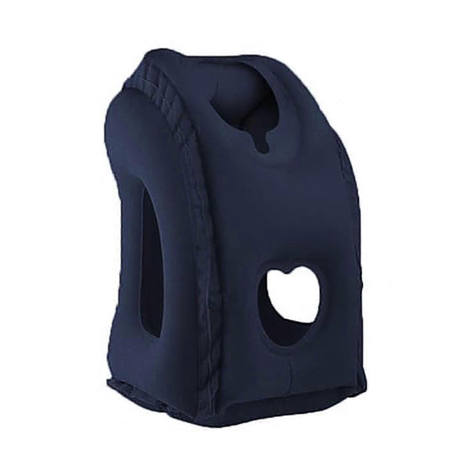 Inflatable Airplane Neck Pillow Compatible With Sleeping To Avoid Neck And Shoulder Pain