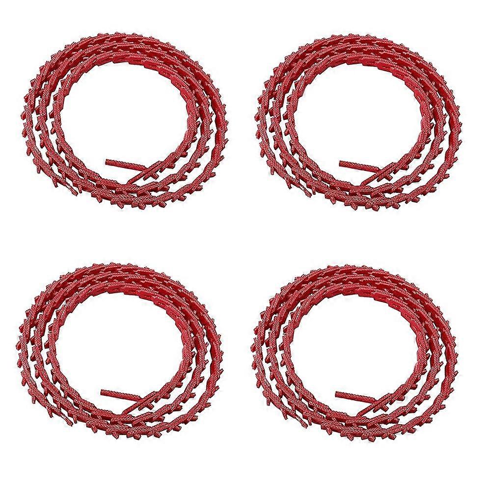 Power Twist V Belt Adjustable Triangle Link Belt Polyurethane Less Noise For Lathe Table Saw Industry Construction Universal