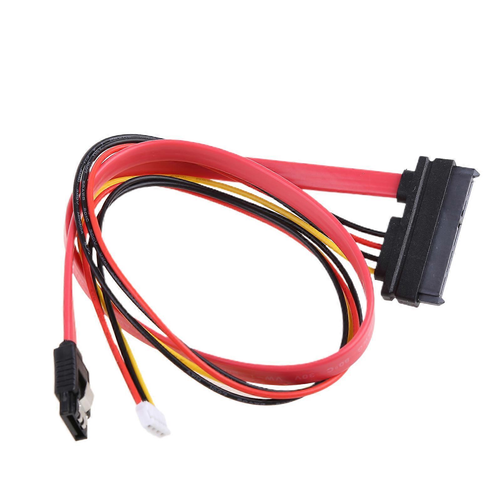Câble Extension SATA 22 Broches Mâle/Femme (15+7) - Pour Data Et Puissance - NEUF