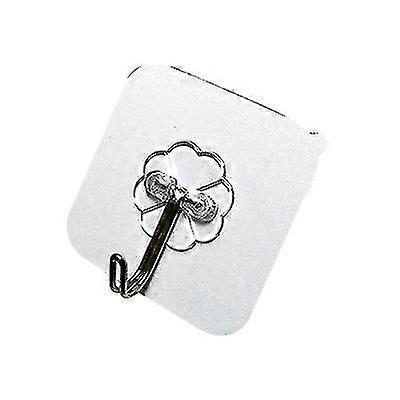 Wall Hooks Adhesive Transparent Removable Sticky Hooks With Traceless