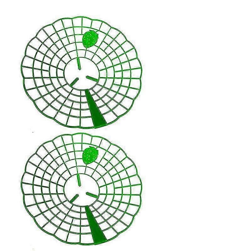 Strawberry Stand, Draagbare Strawberry Stand met 4 stevige poten, Verstelbare Stand Set (2 Stuks - Groen)