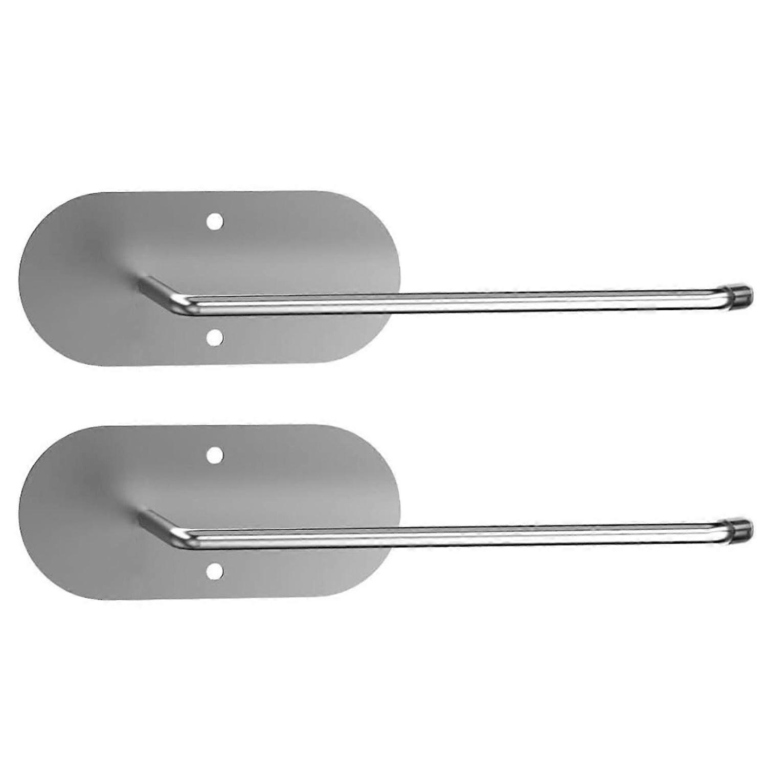 2 Pcs Tumbler Lid Organizer Horizontal with Sticky Tape Anti-drop Design Under-Cabinet Mount