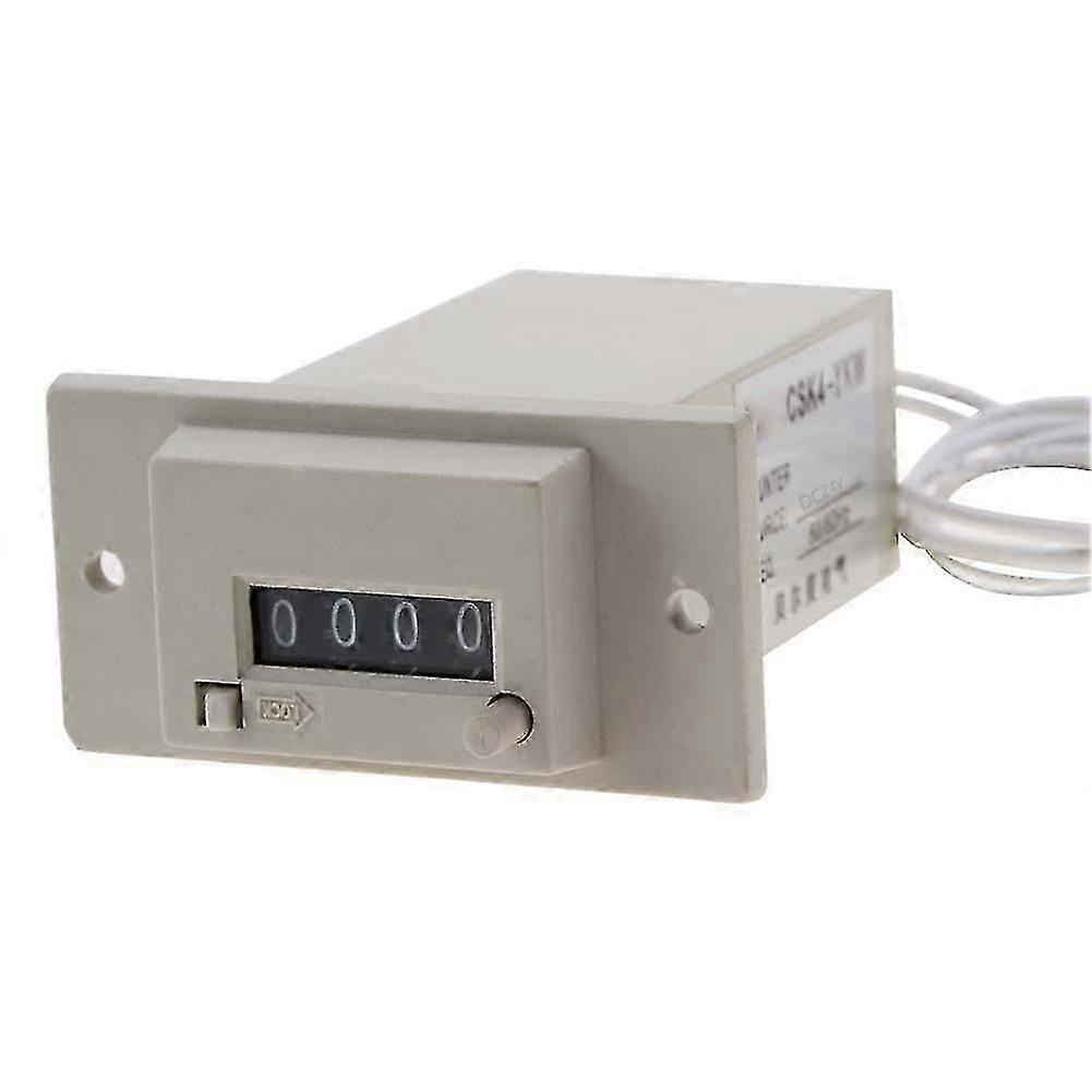 Csk4-ykw 4 Digit Electromagnetic Counter Dc 24v (03)