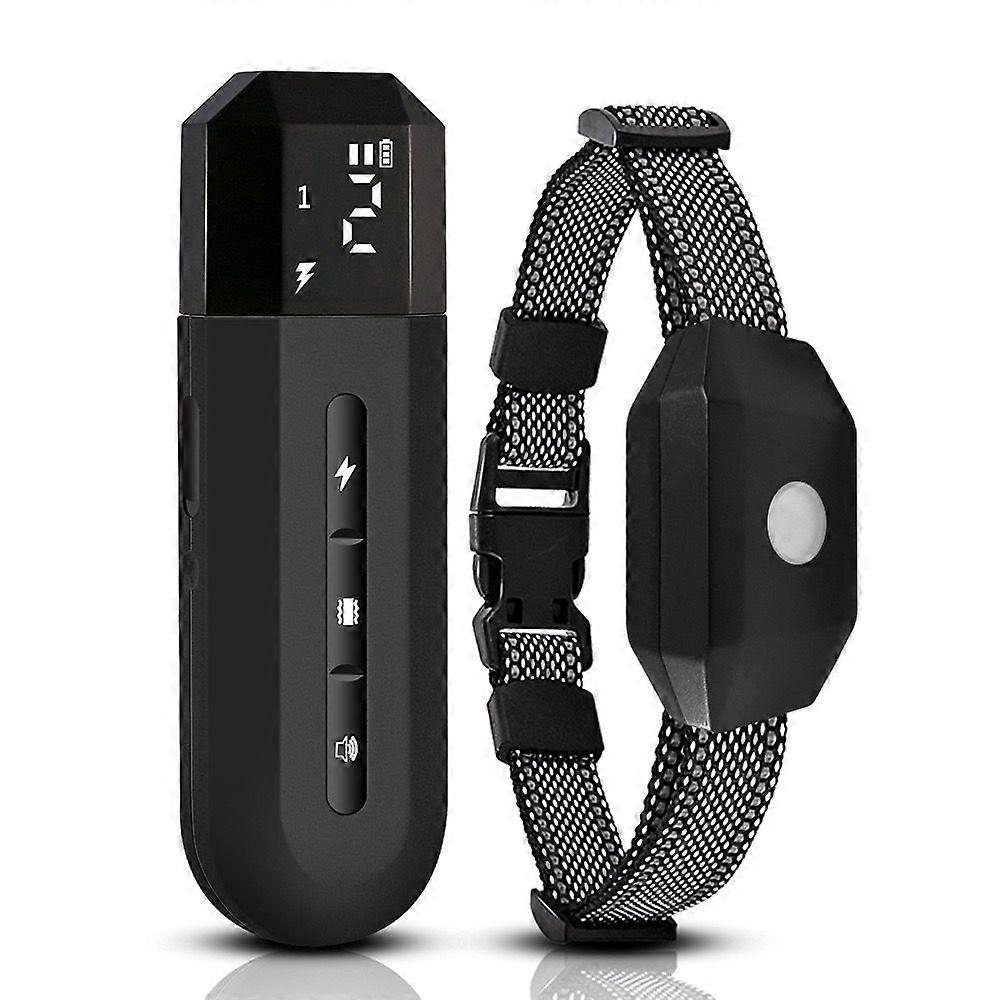 Vibrating Collar Dog Training Collar, Range 2000 metres, Rechargeable, with 3 LED Modes