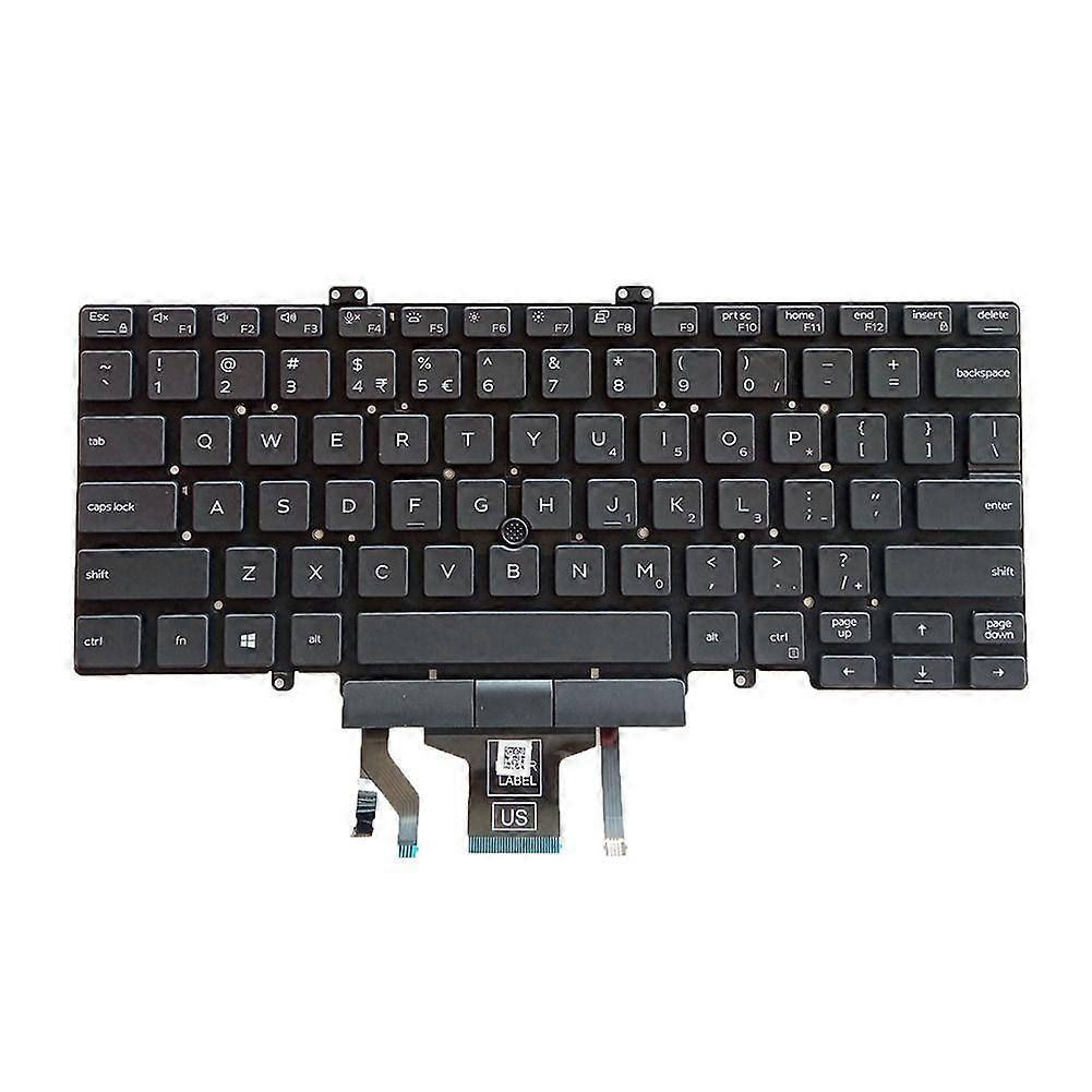 Layout dos EUA com ponteiro Teclado dos EUA para a série E7240 E7440 E7420