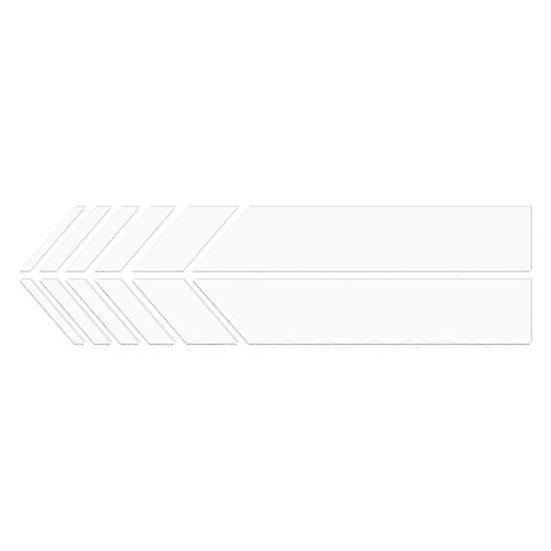 1 Pair Practical Durable PET Vinyl Sticker Strong Stickiness Car Body for SUV
