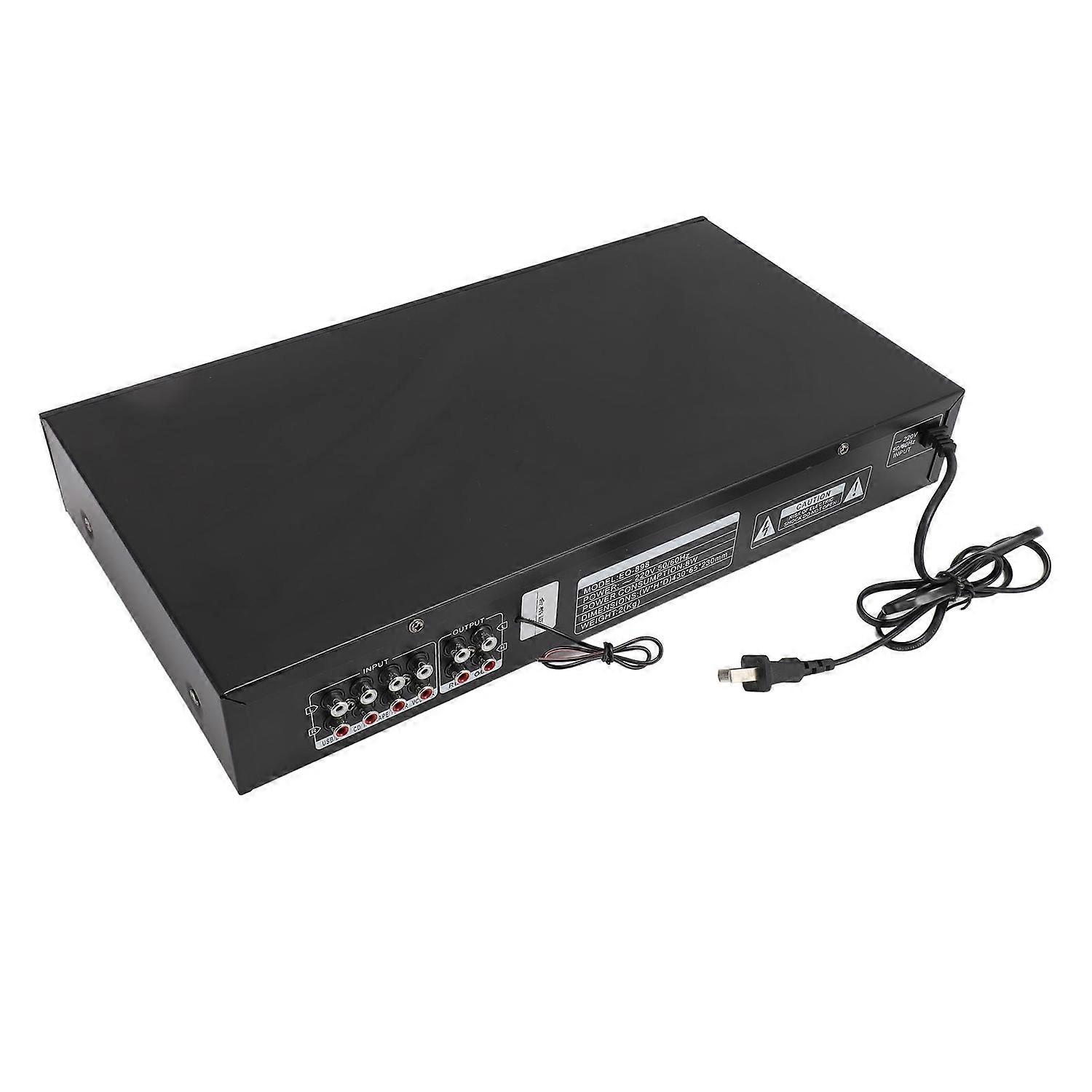 20-Band-Equalizer Integrierte Bluetooth-Höhen-, Mitten- und Basseinstellung Unterstützt U-Disk-Stereo-Equalizer