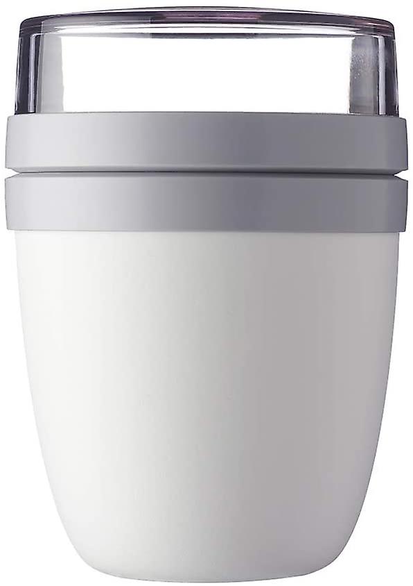 White Portable Breakfast Mug