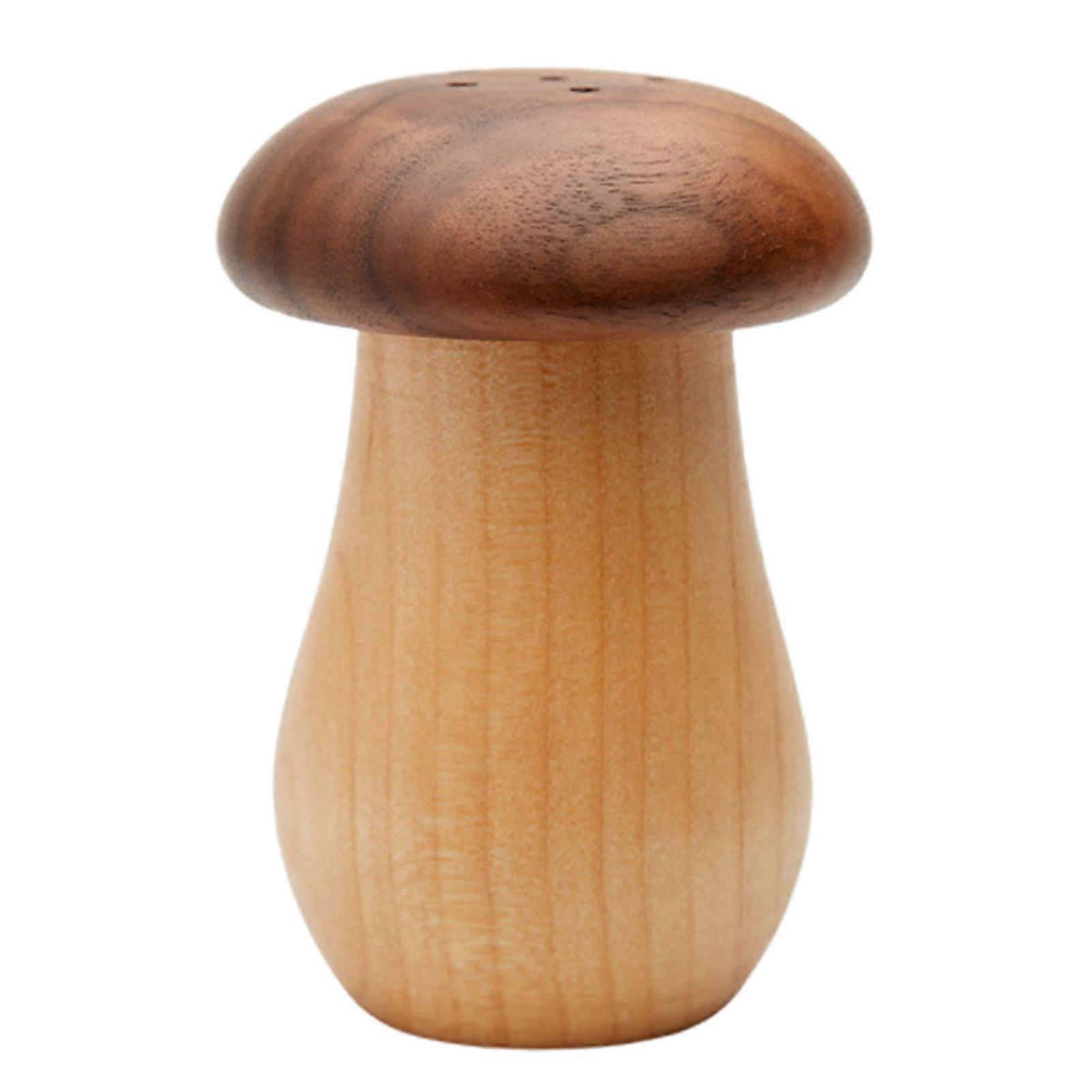 Toothpick Box Simple Operation with Sealing Ring Non-shedding Convenient to Use Large Capacity Mushroom Shape Toothpick Holder Home Supply