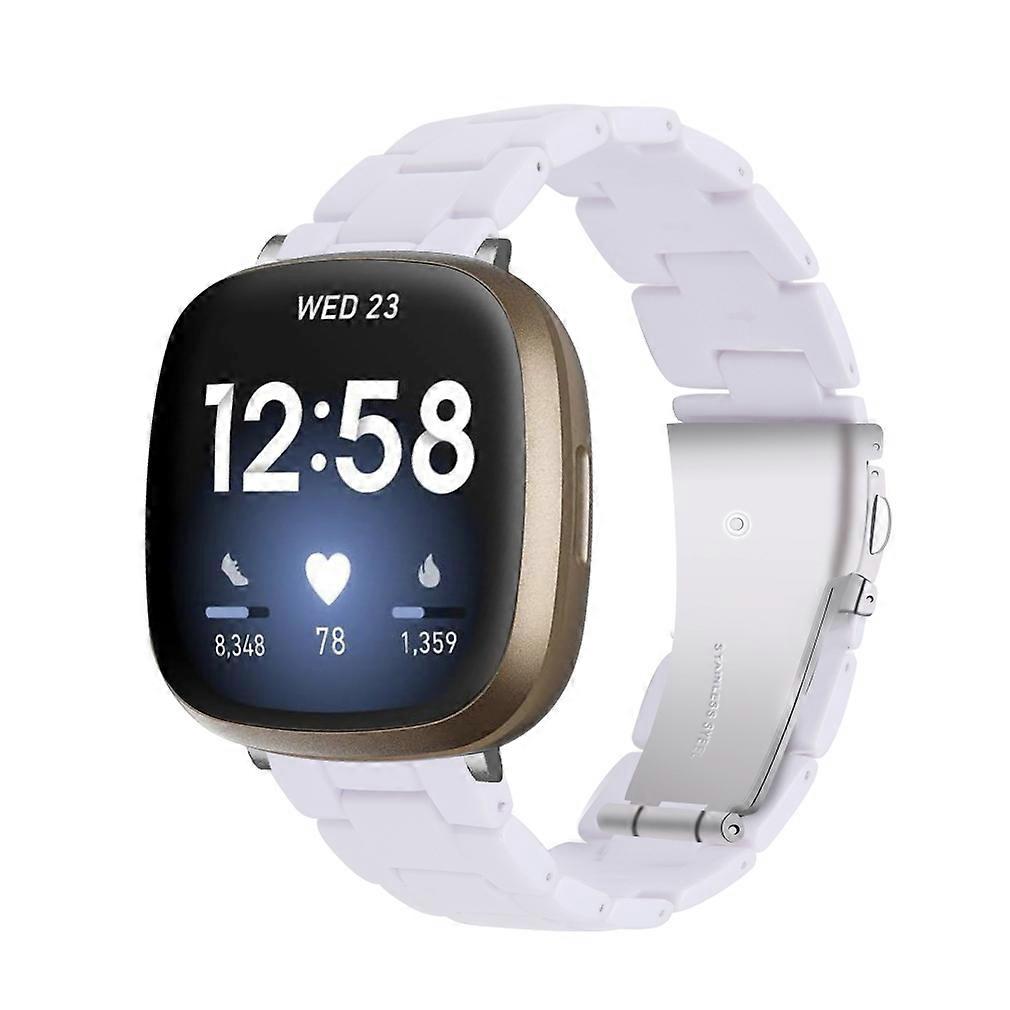 For Fitbit Versa 3 / Sense Universal Resin Watch Band