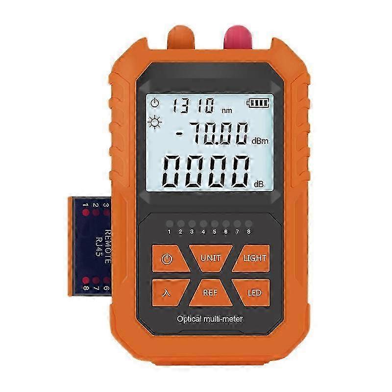 4 in 1 Optical Power Meter Visual Fault Locator 5Km Light Pen LED Lighting OPM Network Fiber Optic
