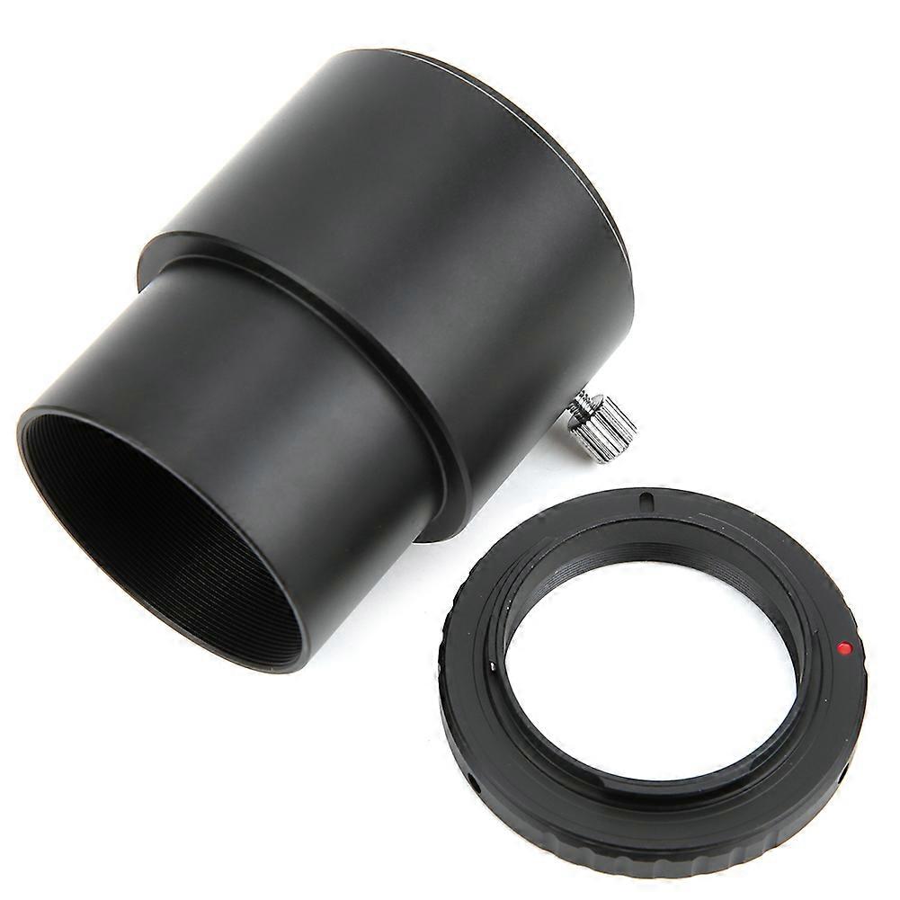 Astronomical Telescope 2in Eyepiece Connection Tube 40mm 2in to T Adapter Video Camera M42x0.75 Thread Detachable Usage for Sony
