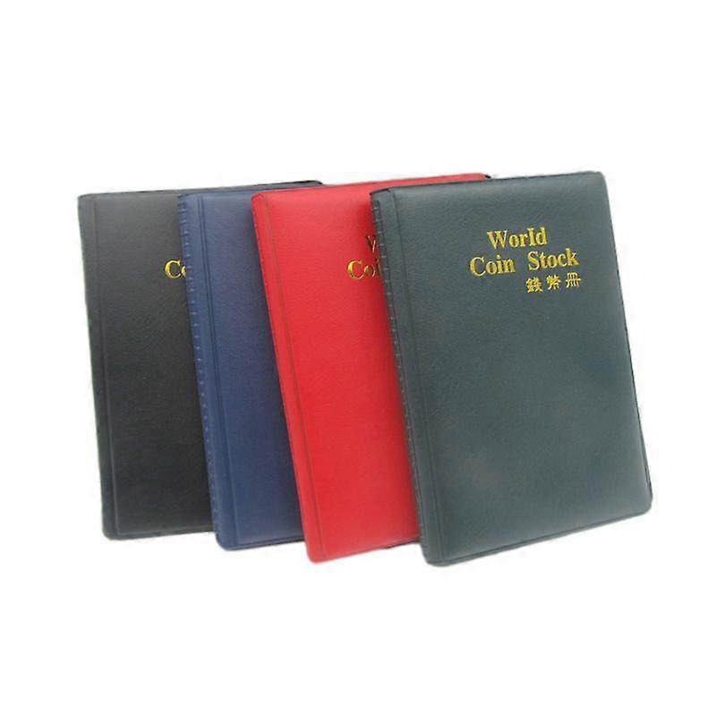 120 Pockets Coins Album Collection Book Mini Penny Coin Storage Album Book Collecting Coin Holders