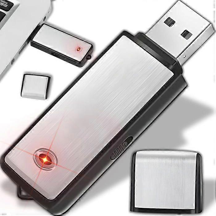 Digital Dictaphone - Professional - 8 GB - Noise-activated recording - Indicator LED