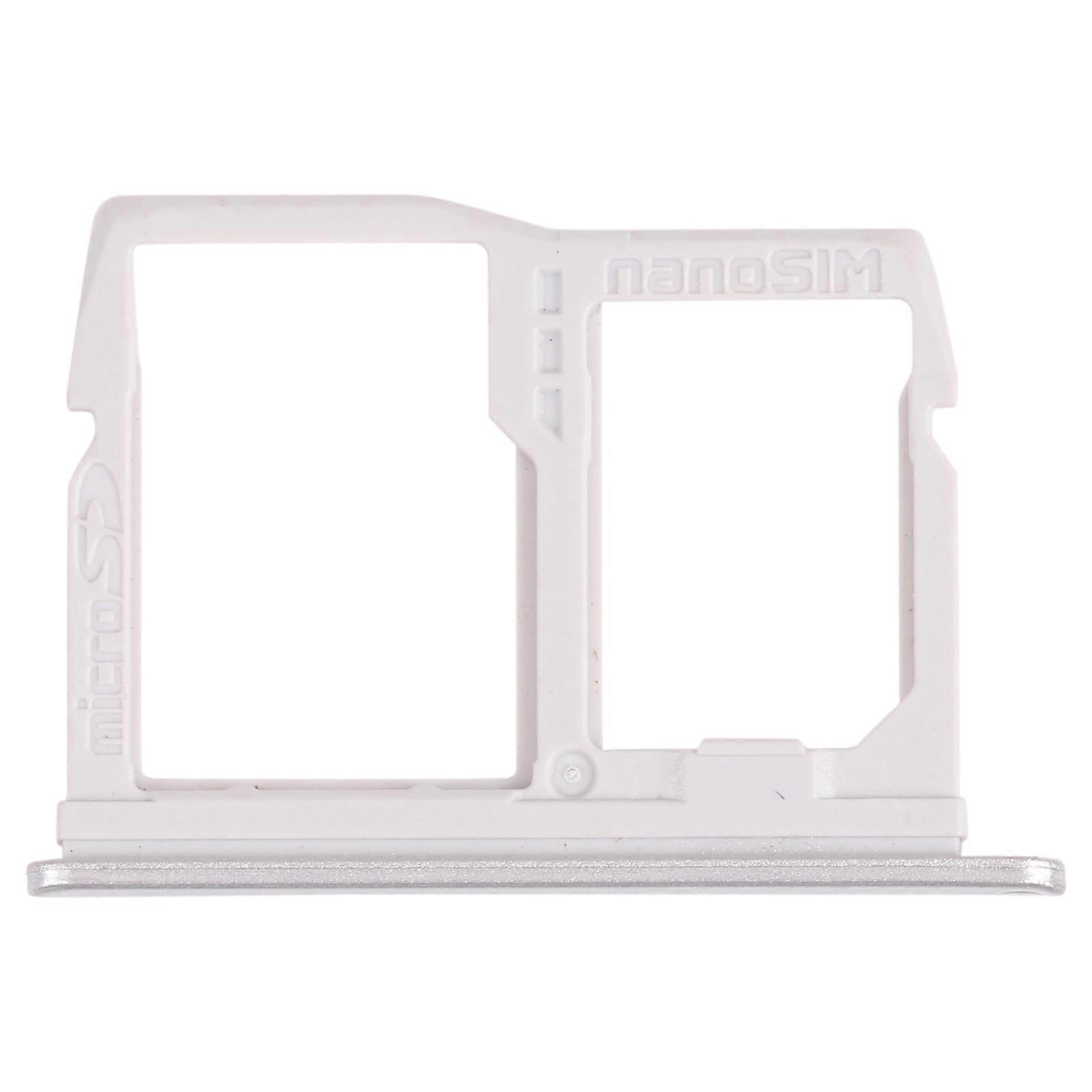 Nano SIM Card Tray + Micro SD Card Tray for LG K31 LM-K300Q, LMK300, LGL355DL (Silver)