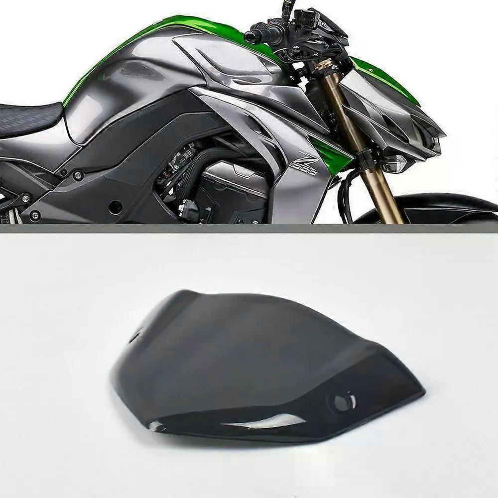 Motorcycle front windshield sun visor glass compatible for Z1000 2014 2015 2016 2017 MAXP