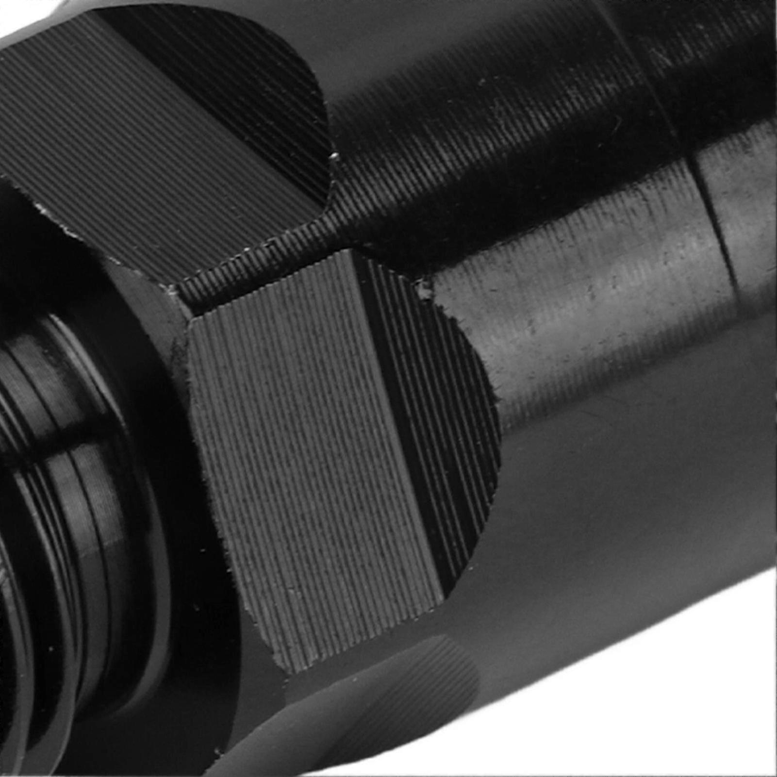 6AN to 1/4in Hose Fuel Line Fitting Adapter Quick Disconnect Universal Fit Rail Line Connector f74