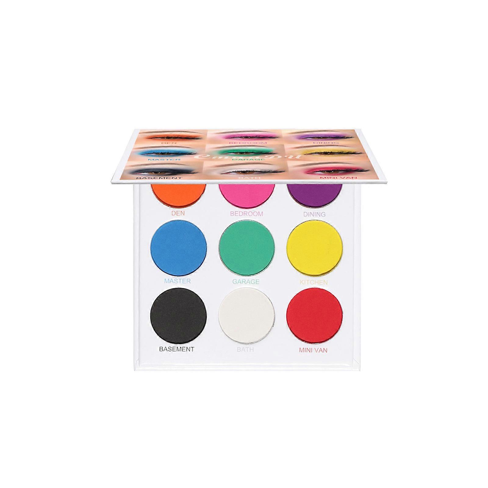 Matte 12 Color Eyeshadow Suitable For Beginners And Professionals