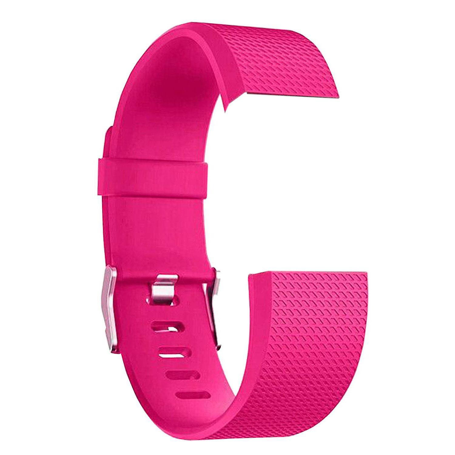Fitbit Charge2 Classic Replacement Straps, Adjustable Straps Metal Clasp,HotPink