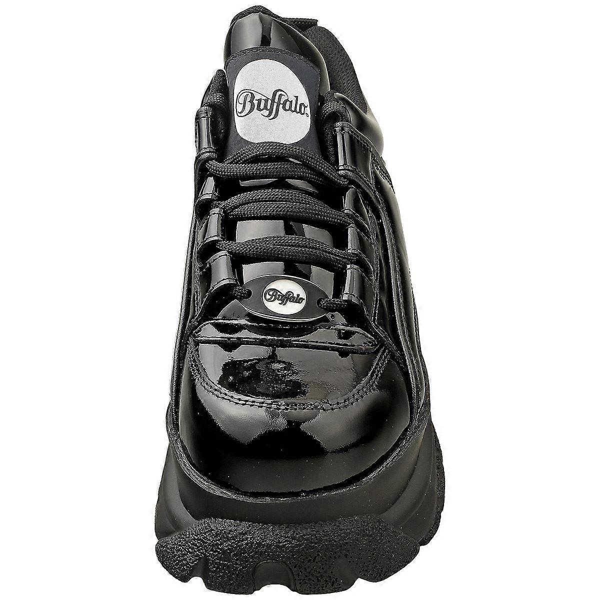 Buffalo 1339-14 Zapatillas de plataforma para mujer en negro