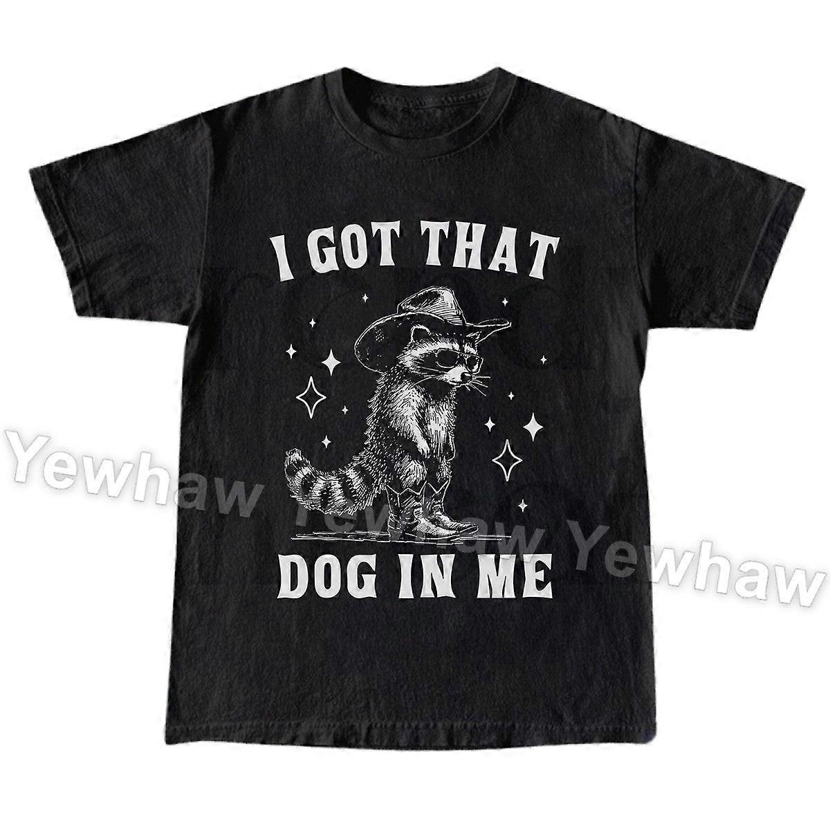 I Got That Dog In Me T-shirt, Funny Raccoon Trash Panda Meme, Vintage Graphic Tee