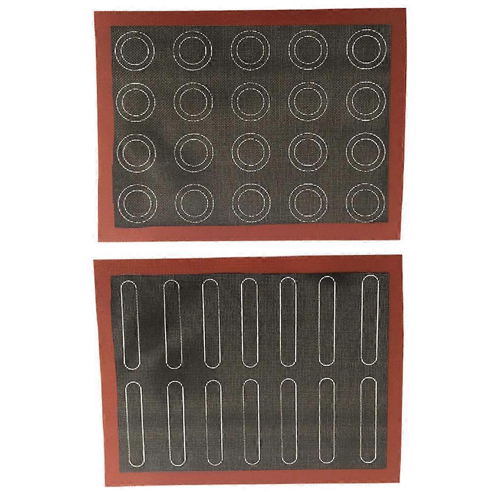 Rutschfeste mikroperforierte Backofenmatte Silikon Keks Backmatte Macarons Pizza Kuchen Backform Matte Backofen Mikrowelle Backformen Werkzeuge