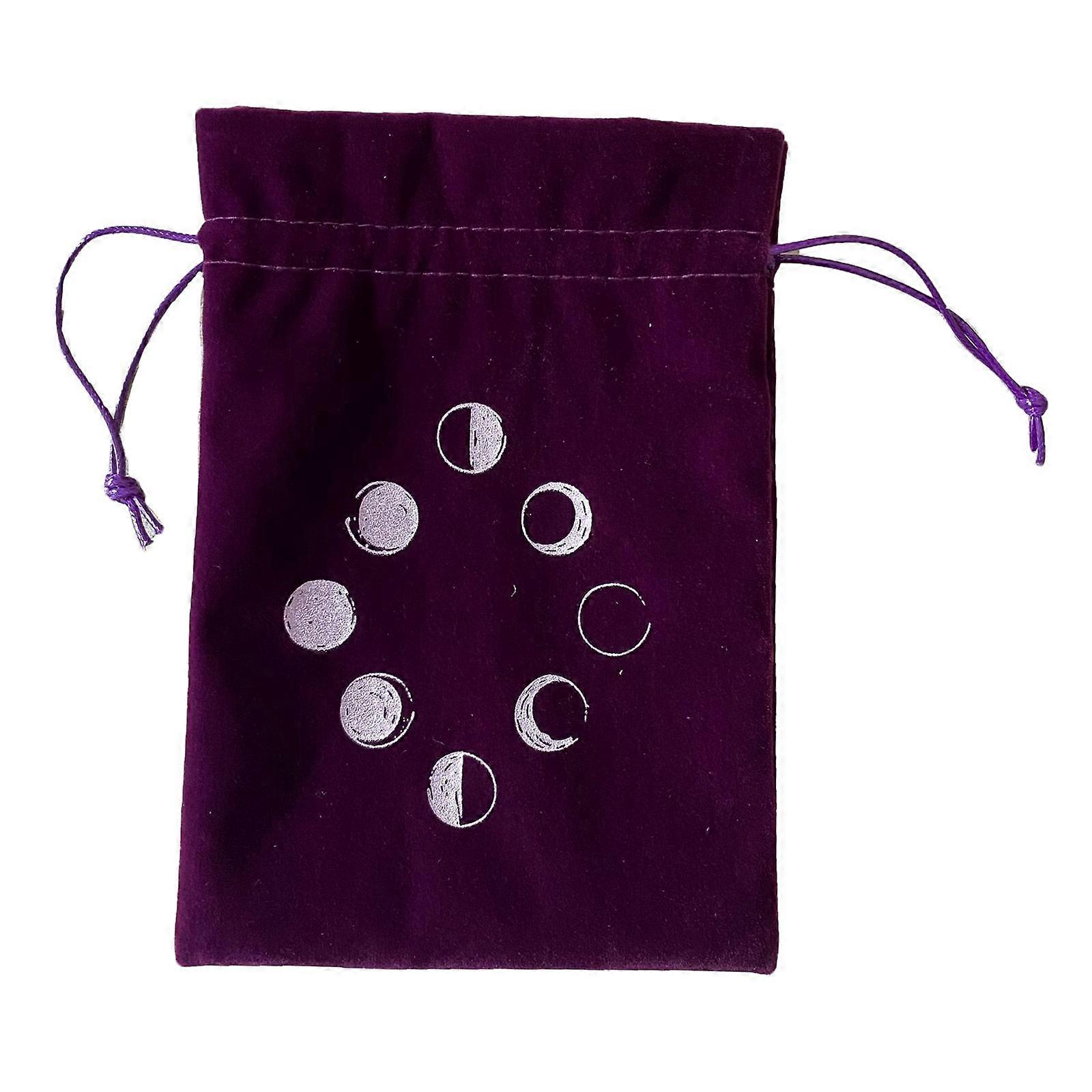 Card Storage Bag Drawstring Pocket Deck Bag Brocade Packaging Bag Mysterious