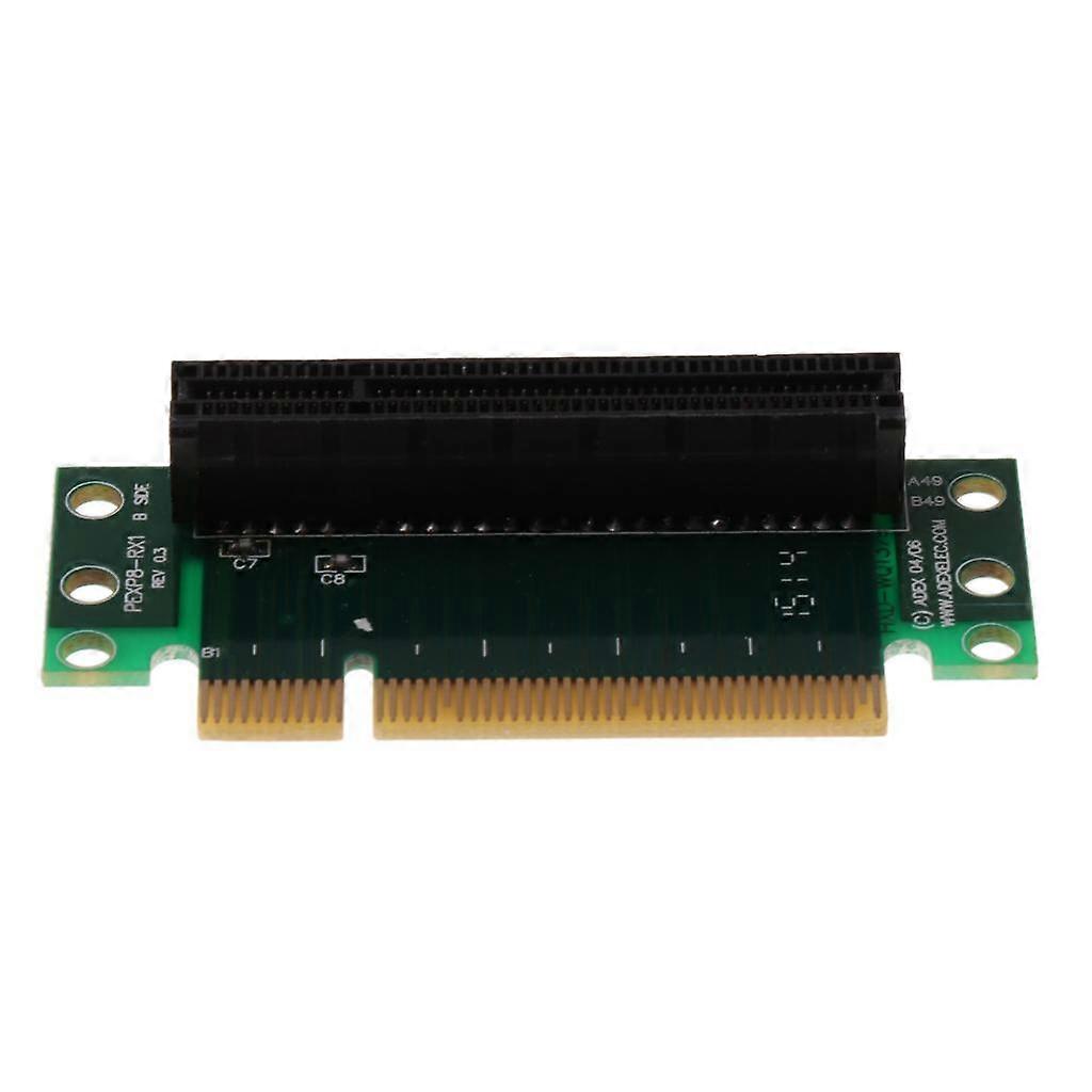 PCI-Express 8X Riser Card 90° Adapter Board für 1U/2U Computer