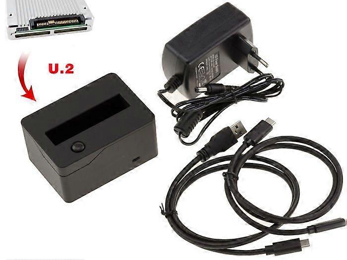 KALEA-INFORMATIQUE Dock SSD U2 NGFF SFF8639 USB3.1 Connection Type A or C. Power 3A Speed 900MB/s