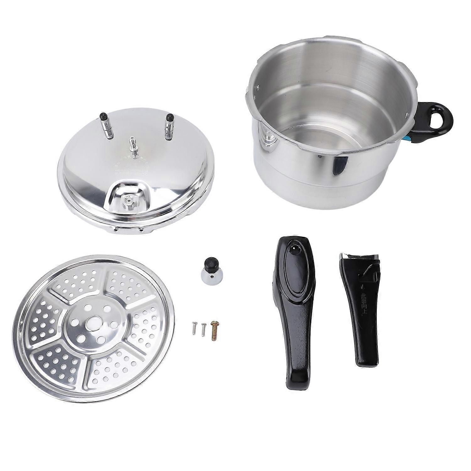 Aluminum Pressure Cooker Cookware Canning Pot Cooker Fast Cooking Even Heat Distribution Explosionpr