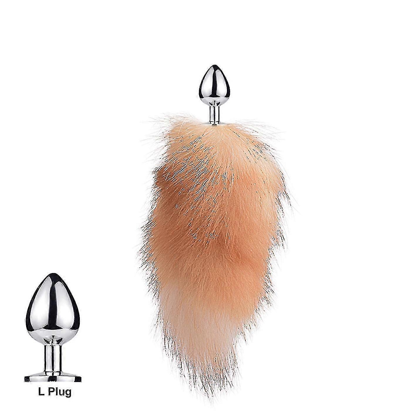 Queue Plug-in Fox Tail Cat Petits accessoires Cheveux Vrais Petite Queue Détachable Chien Jouant Sp