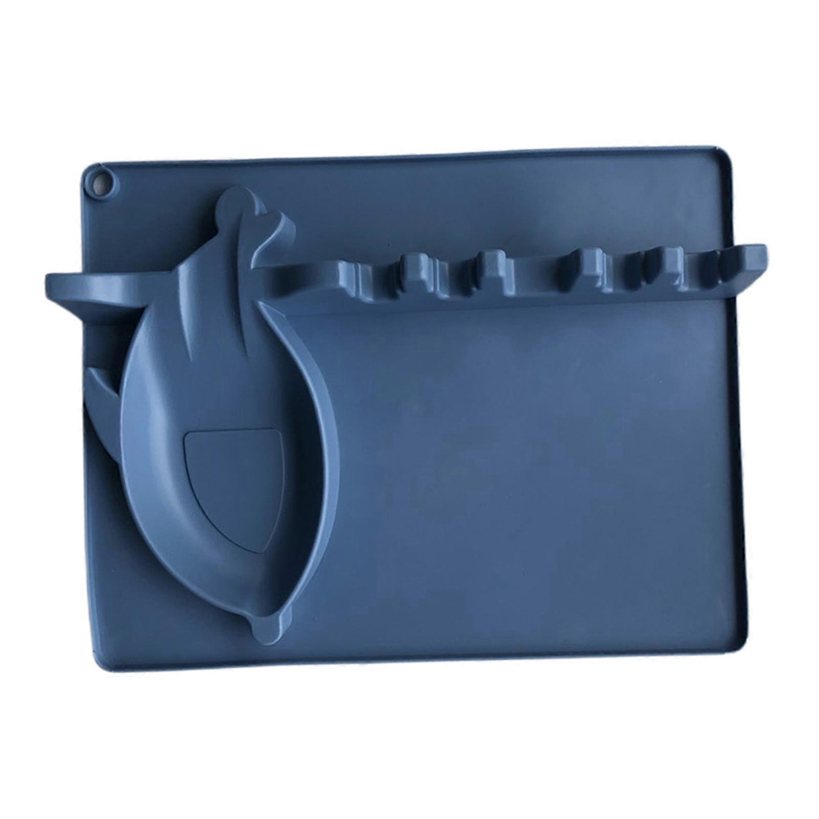 spoon rest kitchen counter top decorative Gray