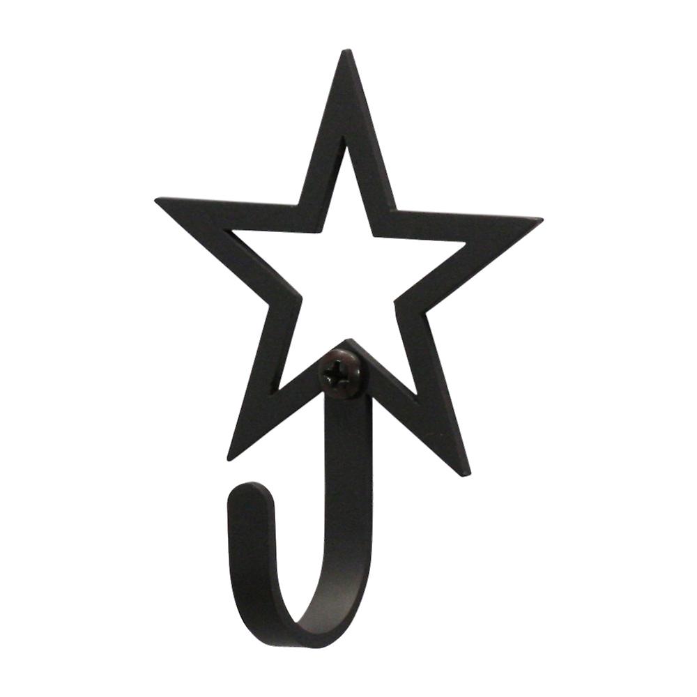 Open Star Wall Hook Small