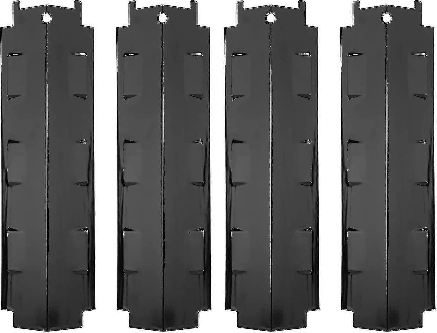 Tende Grill di Ricambio Per Grill Porcellana Acciaio Bbq Piastra Tenda Flavorizer Bar Bruciatore Coperchio Fiamma Tamer Per Gas Gri 4Pcs