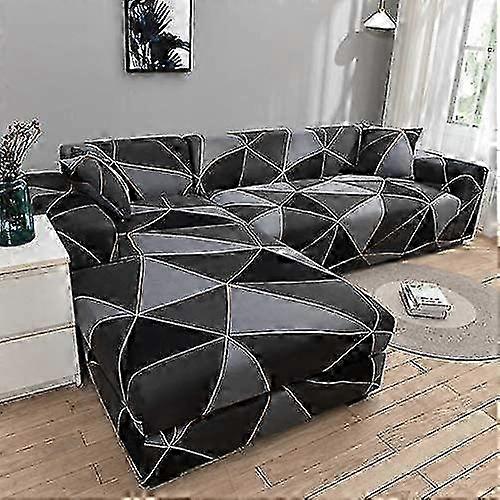Stretch L-shaped & Corner Sofa Covers Available in Multiple Sizes and Colors
