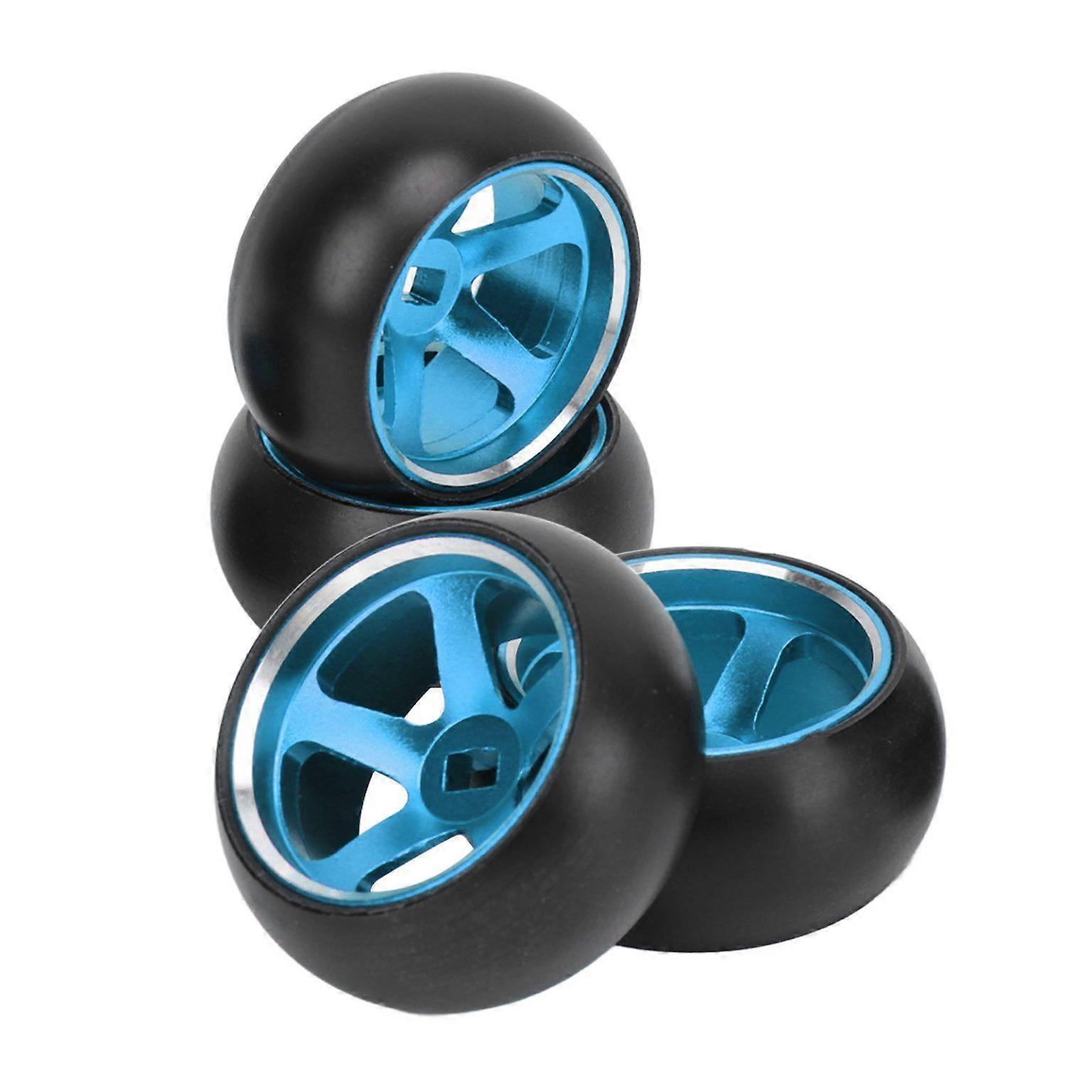 WLtoys 1/28 RC Tires and Rims - Mini 1/28 Scale Tire and Rim Set