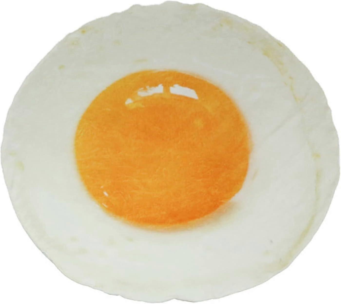 Flannel Fleece Blanket 3D Food Wrap Blanket Round Wrap Blanket Throw Blanket,Funny Realistic Food Round Blanket 47" Inch Egg