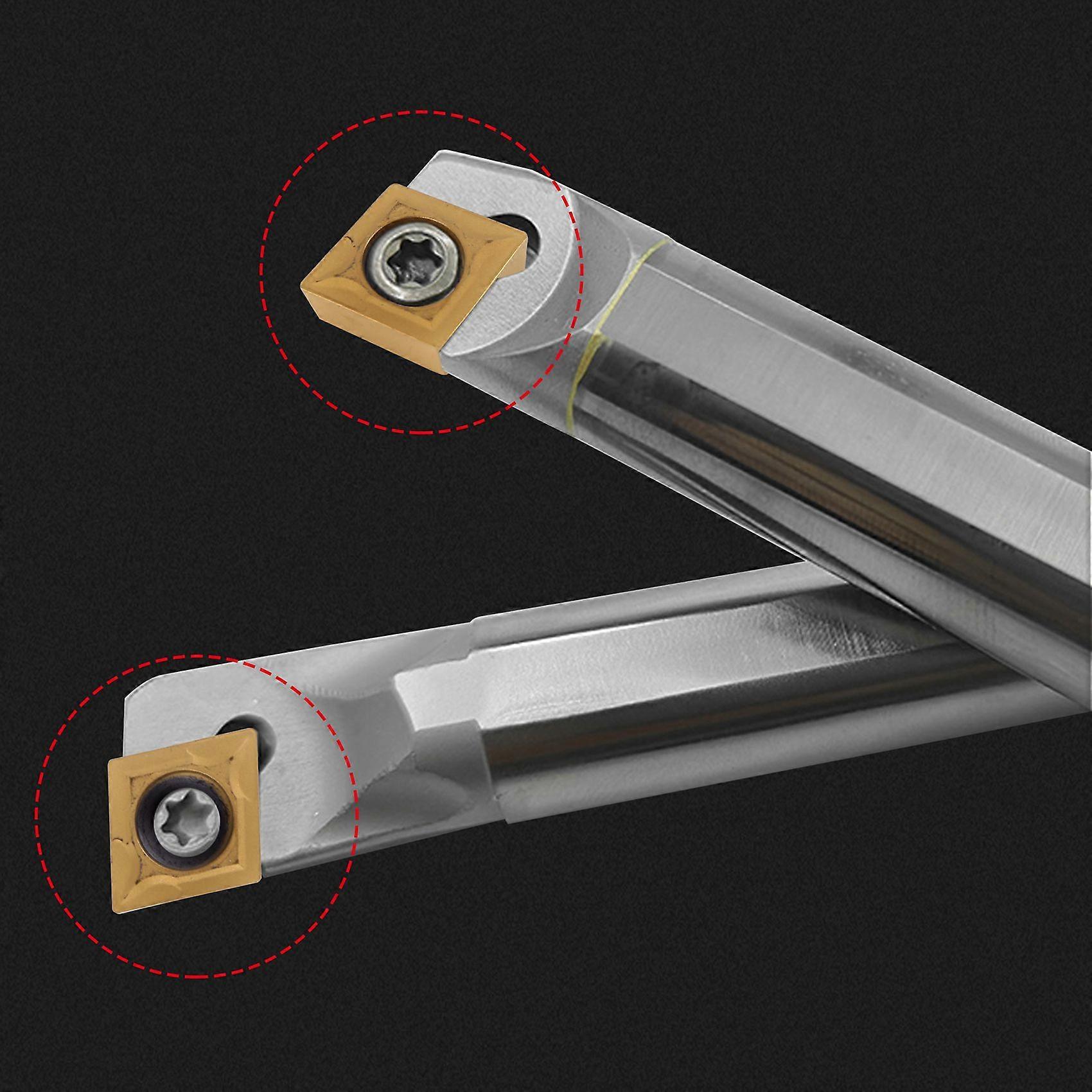 20PCS Carbide Insert CCMT09T304 CCMT32.51 US735 Metal Turning Tool Tools Lathe Tool CCMT 09T304 Face