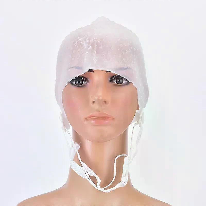 Silikon Haar Highlights Kappe mit Nadel Wiederverwendbare Haar färbende Kappe Haarfärbehut
