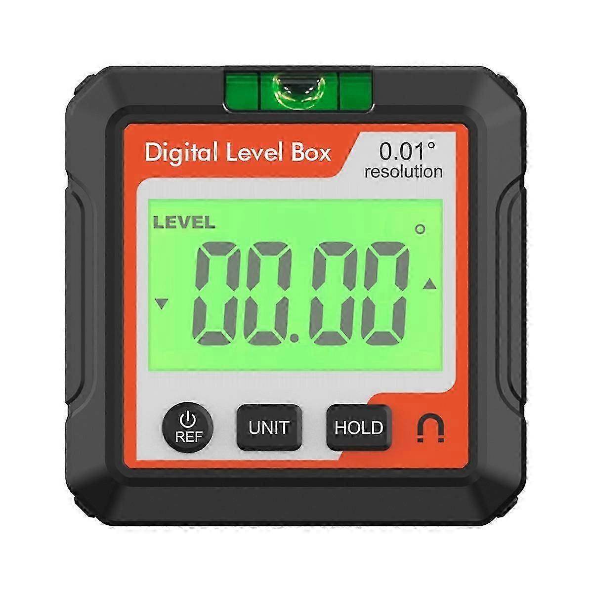 suitable for Digital Protractor Inclinometer Level Angle Meter Measuring Angle Meter 90 Degree Duler Digital Display Inclinometer-YI  WU  CHUN  HUI