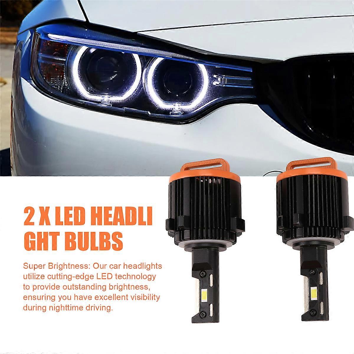 H15 LED Car Lights Headlight Bulbs High Low Beam Daytime Running Lights for Golf