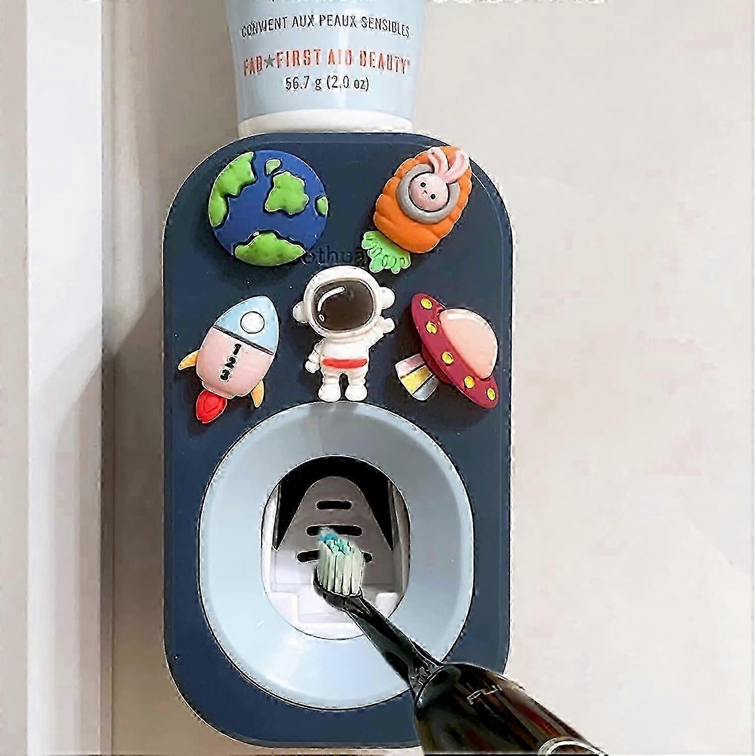 Automatic Toothpaste Dispenser Wall Mounted for Bathroom,Toothpaste Squeezer