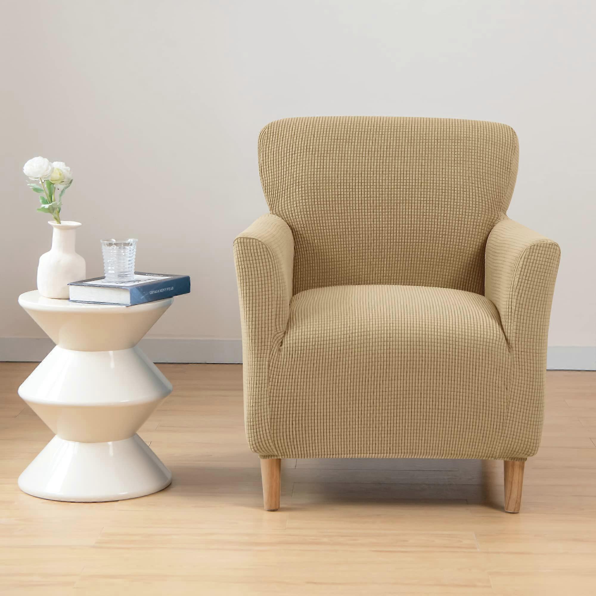 Stretch Armchair Slipcovers for Sofa Protection, Stretchable Fabric, Available in Various Colors and Sizes